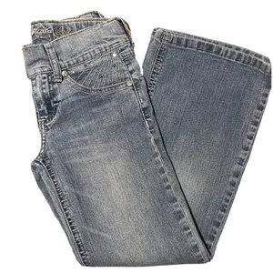 MUDD Distressed Flared Jeans - Girls Size 7 Regular